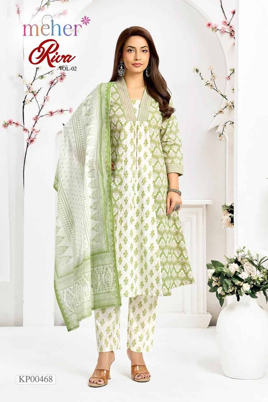 RIVA VOL. 2 By Meher 463 To 468 Series Stylish Fancy Colorful party weat dresses At Wholesale Price